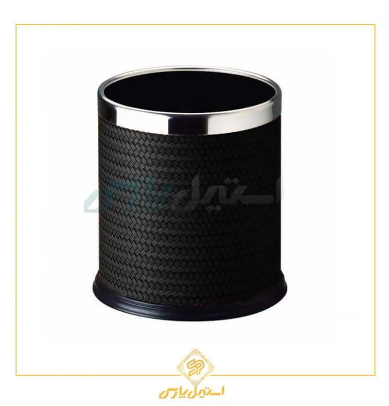 سطل زباله نسوز مشکی