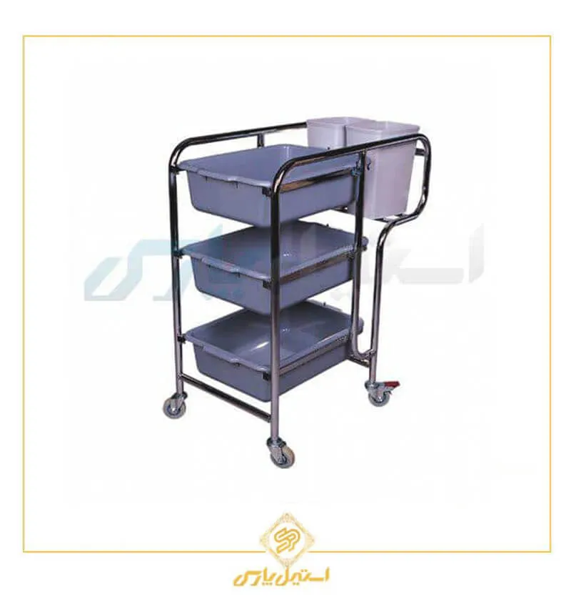 ترولی ظروف کثیف
