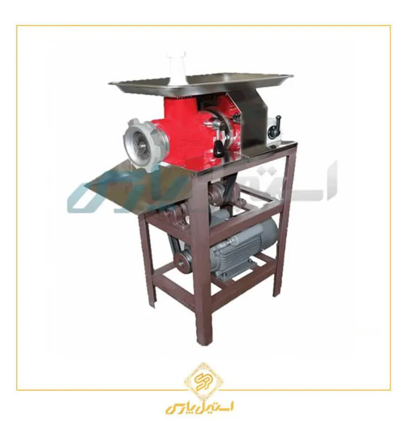 چرخ گوشت 32 مبله تسمه ای ثابت
