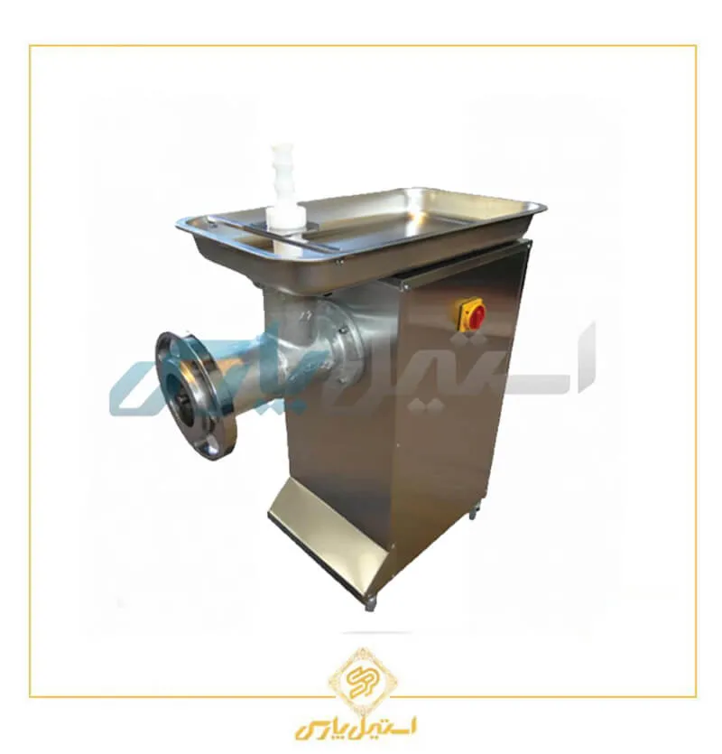 چرخ گوشت 42 مبله تسمه ای ثابت