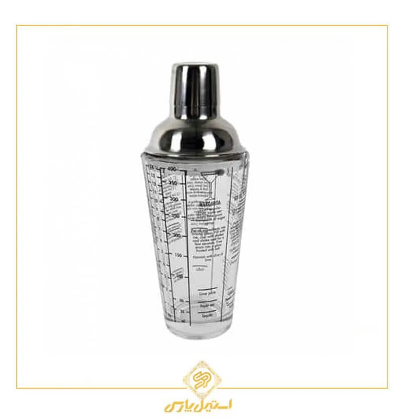 شیکر دستی شیشه ای مدرج