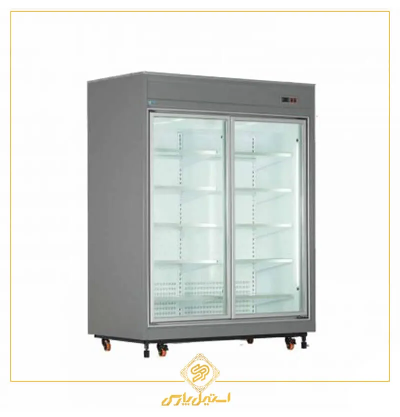 یخچال فروشگاهی دو درب عرض 170 کینو