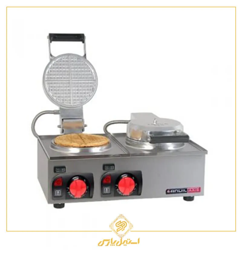 وافل ساز دو خانه انویل مدل WBA0002