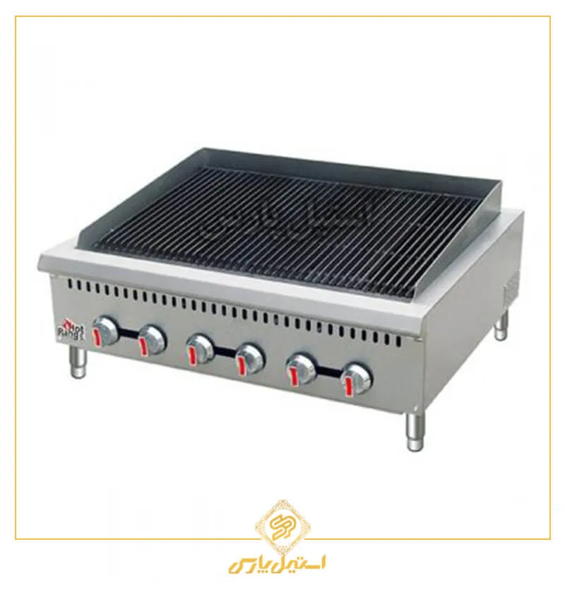 گریل 90 ذغالی هات رنج