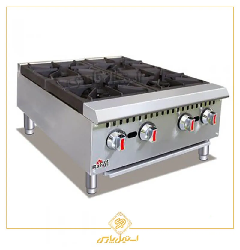 اجاق گاز 4 شعله رومیزی هات رنج