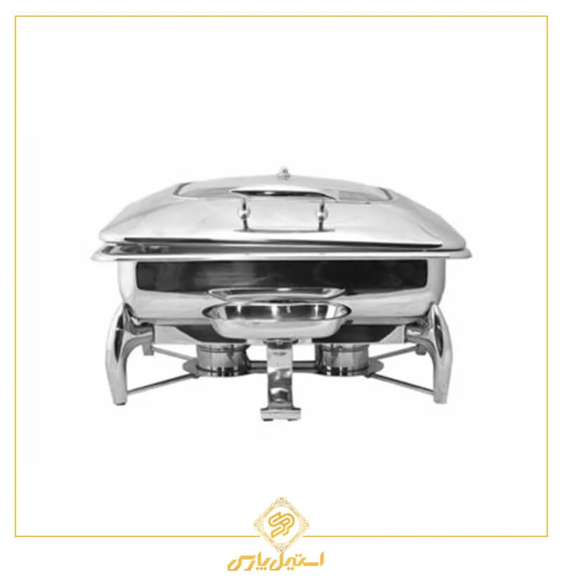 شف اندیش مستطیل با درب آرام بند