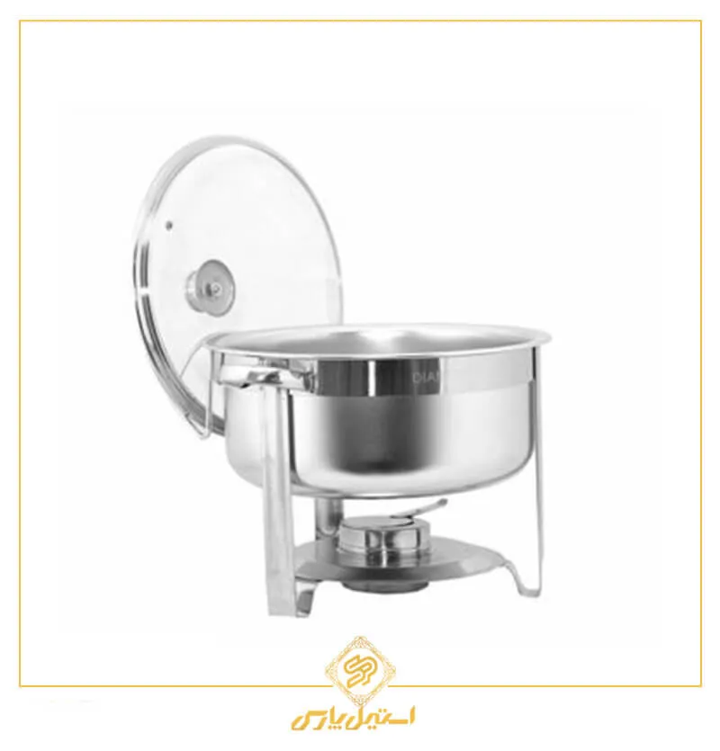 شف اینگ دیش گرد درب پیرکس 7٫5 لیتری