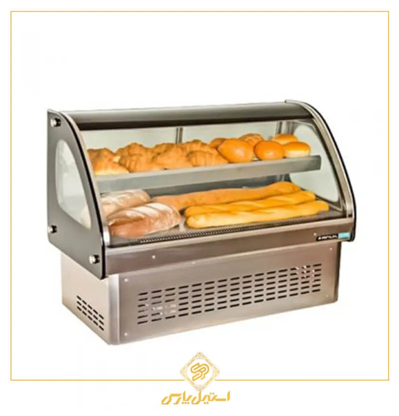 ویترین گرم انویل رومیزی دوطبقه مدل DHC 1500