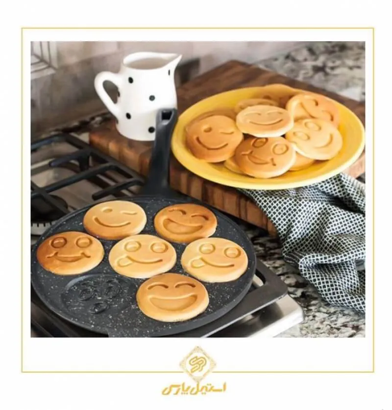 تابه گریل چدنی پنکیک