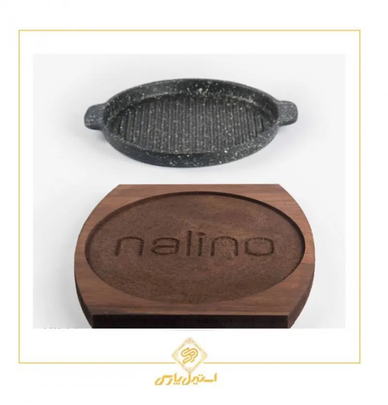 ظرف استیک چدنی گرد